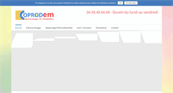 Desktop Screenshot of coprodem-cannes.com